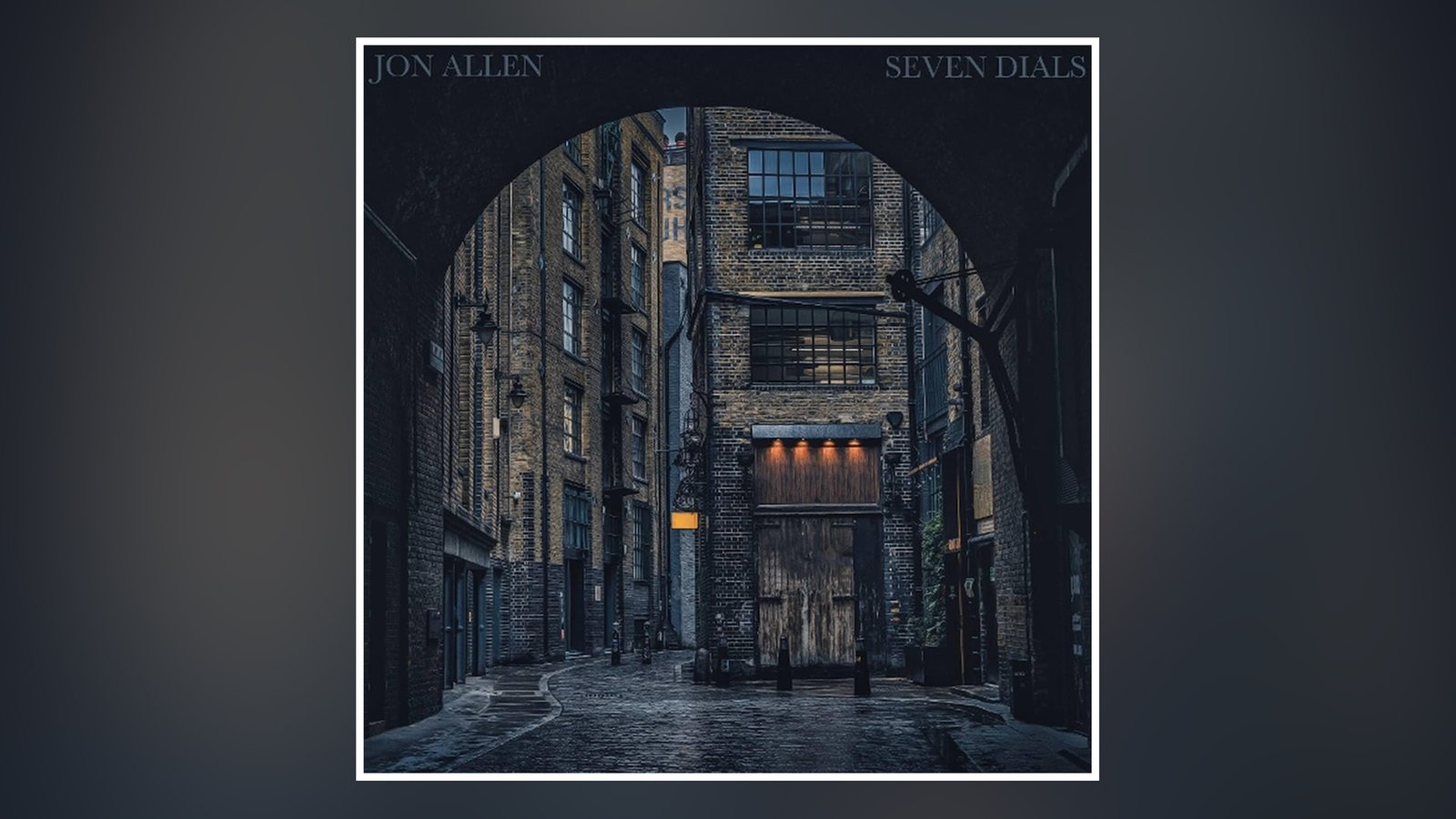 Albumcover Jon Allen "Seven Dials"