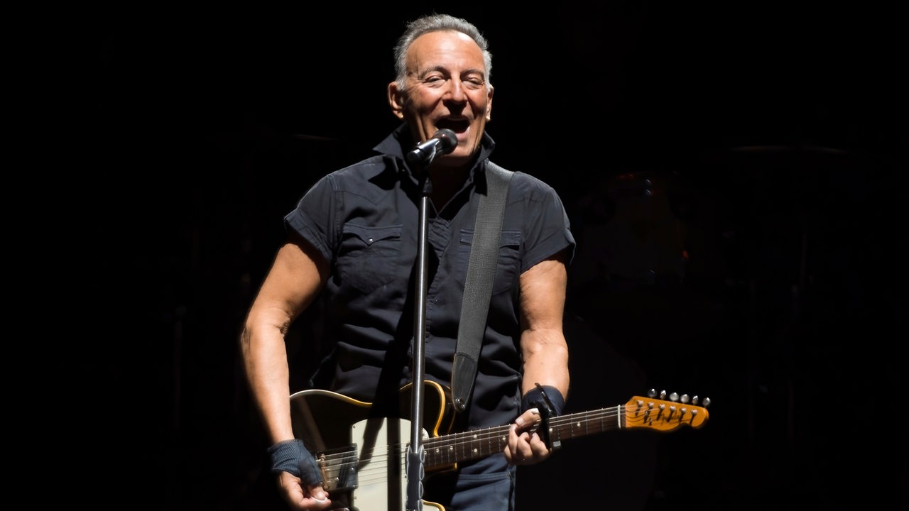 Bruce Springsteen auf der Bühne im August 2023 in New York