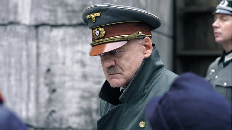 Bruno Ganz als Adolf Hitler im Kinofilm "Der Untergang" von 2004